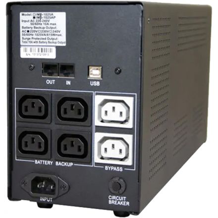 ИБП Powerсom Imperial IMD-1200AP (6 IEC/720Вт/RJ45)