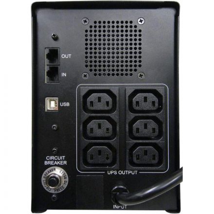 ИБП Powerсom Imperial IMD-1200AP (6 IEC/720Вт/RJ45)