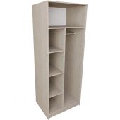 Шкаф SV_двухсекционный для одежды (770х580х2000) ЛДСП 16мм Дуб Атланта