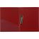 Папка с зажимом Комус Шелк красная