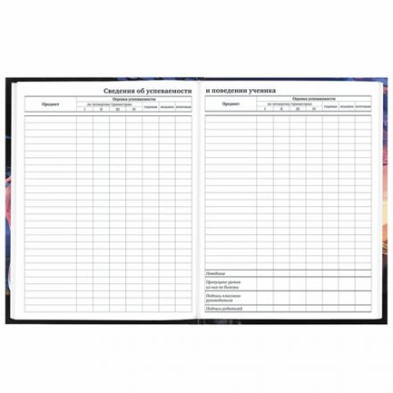 Дневник 1-11 класс 40 л., твердый, BRAUBERG, глянцевая ламинация, "Anime girl", 106844