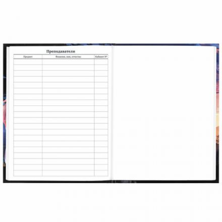 Дневник 1-11 класс 40 л., твердый, BRAUBERG, глянцевая ламинация, "Anime girl", 106844