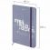 Блокнот с резинкой в клетку 96 л., А5 145х203 мм, твердая обложка, BRAUBERG, "Моноколор", 116318