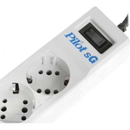 Сетевой фильтр PILOT sG (5р/3м/10А/серый)