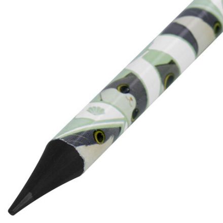 Карандаш чернографитный с принтом кросс-серия МИЛЫЕ КОТЫ, 1 шт., HB, ластик, ассорти, BRAUBERG, 182107