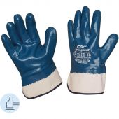 Перчатки защитные STRONGSHELL полное нитриловое покрытие крага р.10