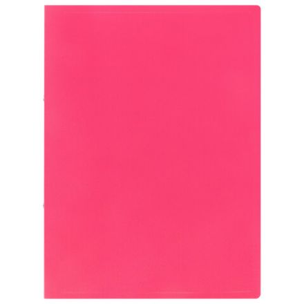 Папка на 2 кольцах А4 BRAUBERG PIXEL, 25 мм, маджента, до 170 листов, 0,5 мм, 273036