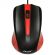 Мышь компьютерная Acer OMW012, черный/красный