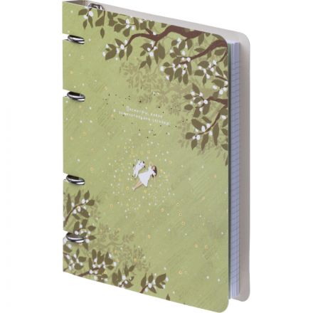 Тетрадь общая, BS, А5, 120л., клетка, кольца, Soul, сад N4229