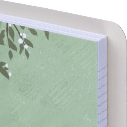 Тетрадь общая, BS, А5, 120л., клетка, кольца, Soul, сад N4229