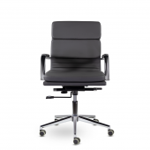 Кресло СН-303 Кайман Трио Н soft хром Ср S-0422 (темно-серый) Кресло СН-303 Кайман Трио Н soft хром Ср S-0422 (темно-серый)