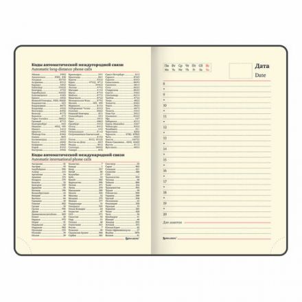 Ежедневник недатированный МАЛЫЙ ФОРМАТ 100x150 мм, А6, BRAUBERG "Iguana", под кожу, 160 л., синий, 114467