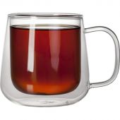 Чашка стеклянная с двойными стенками Glass First, 350мл, 5674