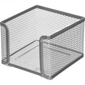 Подставка для блок-кубиков Attache (металлическая сетка, 105x105x78 мм, серебро) Подставка для блок-кубиков Attache (металлическая сетка, 105x105x78 мм, серебро)