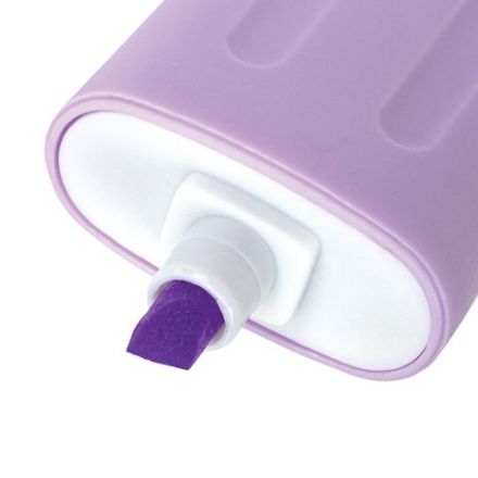 Набор текстовыделителей 6 ПАСТЕЛЬНЫХ ЦВЕТОВ, ЮНЛАНДИЯ "СЛАДКИЕ ИСТОРИИ", линия 1-5 мм, 152511