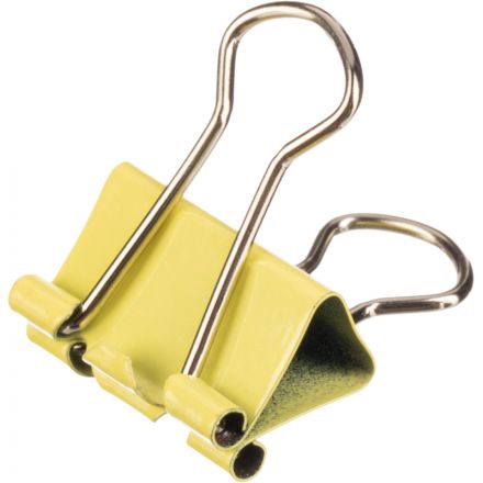 Зажимы для бумаг Attache 19 мм цветные (12 штук в упаковке)