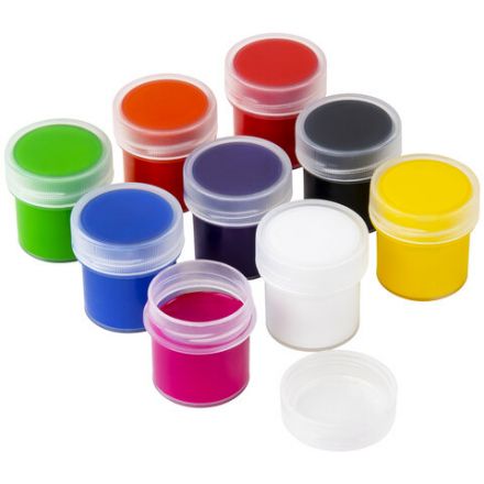 Краски акриловые по ткани 9 цветов по 10 мл, BRAUBERG HOBBY, 192442 Краски акриловые по ткани 9 цветов по 10 мл, BRAUBERG HOBBY, 192442