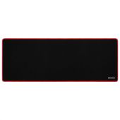 Коврик компьютерный для мыши и клавиатуры большой SONNEN "BLACK TITAN XL", 800x300x3 мм, черный, 513615