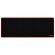 Коврик компьютерный для мыши и клавиатуры большой SONNEN "BLACK TITAN XL", 800x300x3 мм, черный, 513615