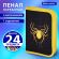 Пенал BRAUBERG с наполнением, 1 отделение, 1 откидная планка, 24 предмета, 21х14 см, "Venomous spider", 271526