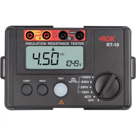 Мегаомметр цифровой RGK RT-10, 755238
