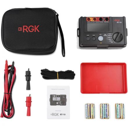 Мегаомметр цифровой RGK RT-10, 755238