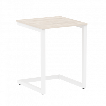 Home Office Стол письменный VR.SP-2-58 Денвер светлый/Белый металл 580*600*750