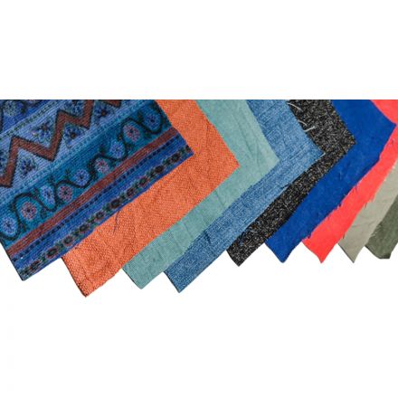 Ветошь цветной трикотаж стандарт 60%хб/40%синтетика брикет 10кг арт.02_СПБ