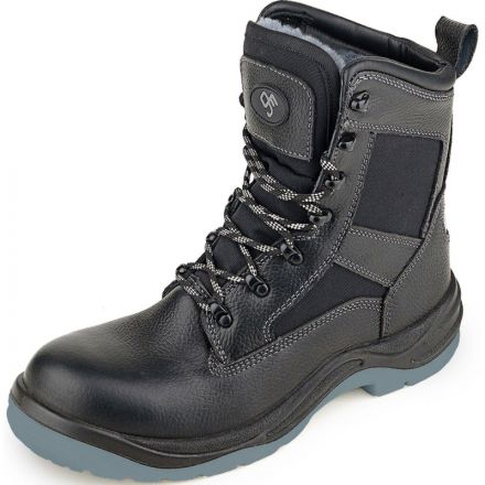 Ботинки рабочие с высоким берцем,  утепленные (мод.26НМ) ПУ/ТПУ с КП (р.41)