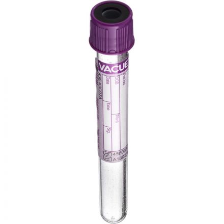 Вакуумные пробирки с ЭДТА-К3 6 мл д/гематологии VACUETTE 456036 50шт/уп