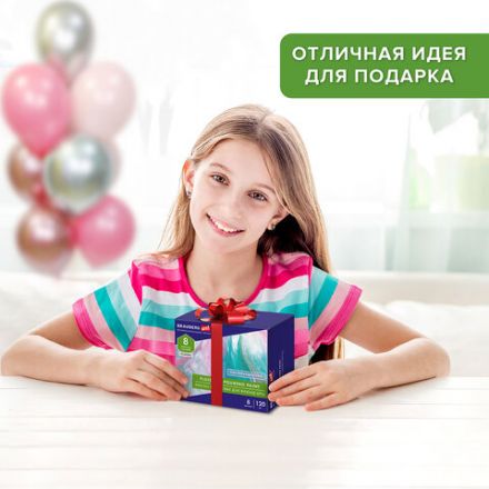 Краски акриловые для техники "Флюид Арт" (POURING PAINT) Пастельные тона, 8 цветов по 120 мл, BRAUBERG ART, 192241