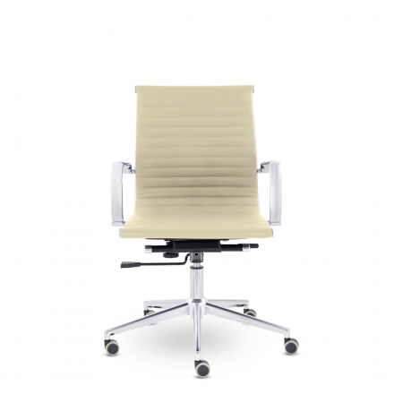 Кресло СН-300 Кайман Н soft хром Ср S-0414 (темно-бежевый)