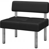 Модуль прямой MV_Комус Мебель Balance 1-мест.(Bu-1) к/з Or.16/Ec.3001 черн Модуль прямой MV_Комус Мебель Balance 1-мест.(Bu-1) к/з Or.16/Ec.3001 черн