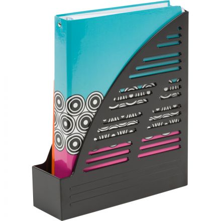 Вертикальный накопитель Attache 70мм (65) черный