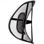 Подушка поддерживающая ТЗ_ОФИС-КОМФОРТ Корректор поясничного отдела, черный