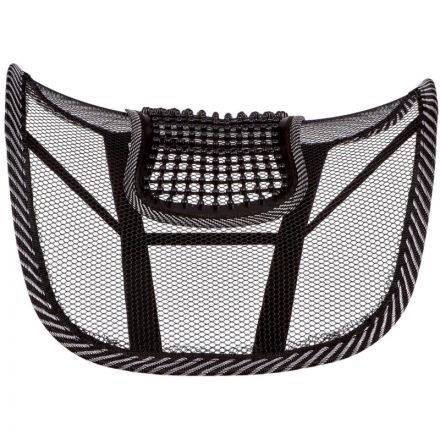 Подушка поддерживающая ТЗ_ОФИС-КОМФОРТ Корректор поясничного отдела, черный Подушка поддерживающая ТЗ_ОФИС-КОМФОРТ Корректор поясничного отдела, черный