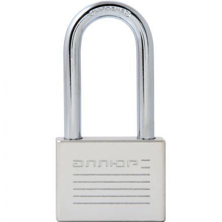 Замок навесной УЗК_Аллюр ВС1Ч-060Д(60хd=9,8х66)чугун(16838)хром(дл.дуж/4кл)