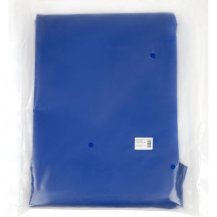 Тент ПВХ 500гр/м2 синий 4мx6м с люверсами_2207