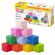 Тактильные кубики, сенсорные игрушки развивающие с функцией сортера, ЭКО, 10 штук, ЮНЛАНДИЯ, 664703