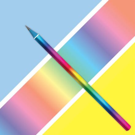 Карандаш чернографитный ЮНЛАНДИЯ "РАДУГА", 1 шт., HB, пластиковый, радужный цвет корпуса, 181786 Карандаш чернографитный ЮНЛАНДИЯ "РАДУГА", 1 шт., HB, пластиковый, радужный цвет корпуса, 181786