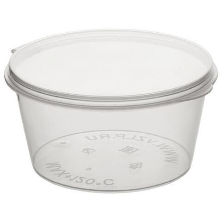 Соусник одноразовый 80 мл, Стандарт, с верхней крышкой, прозрачный, ВЗЛП, 1259П