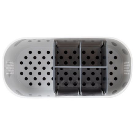 Стакан-органайзер для зубных щеток и пасты, БЕЛЫЙ, 9х19х12 см, LAIMA HOME, 700047 Стакан-органайзер для зубных щеток и пасты, БЕЛЫЙ, 9х19х12 см, LAIMA HOME, 700047