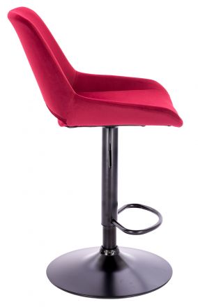 Стул барный Everprof Flash Ткань Бургунди Стул барный Everprof Flash Ткань Бургунди
