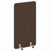 R-line Перегородка на металлических опорах, на роликах DP.R-100-180 Венге/Серый металл 1000*18*1800