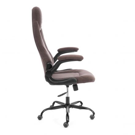 Кресло BAZUKA metalBL велюр, коричневый, 6