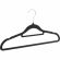 Вешалка-плечики DF_CLH-220 плас/мет.флокирован.10шт/уп L-420мм,р.50-52,чер