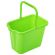 Ведро 9,5 л для уборки КОМПЛЕКТ с ОТЖИМОМ (сетчатый) пластик, для веревочных и ленточных МОПов, IDEA, М 2421