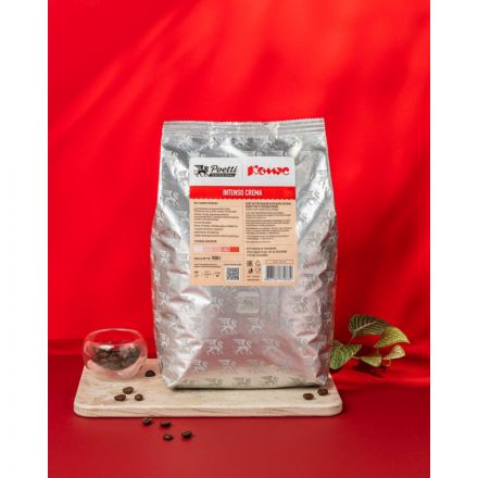 Кофе в зернах Poetti Комус Intenso Crema, упаковка 1кг
