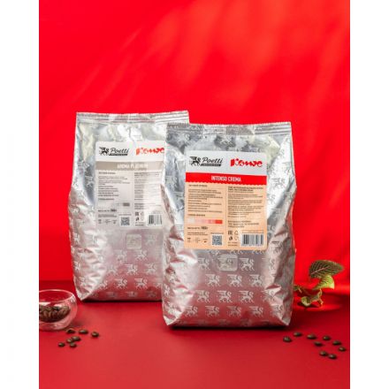 Кофе в зернах Poetti Комус Intenso Crema, упаковка 1кг