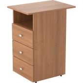 Тумба приставная с топом Easy LT Оптима 400х590х740 3 ящ. орех new 16/16